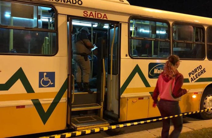 Mais uma noite  violenta em Porto Alegre