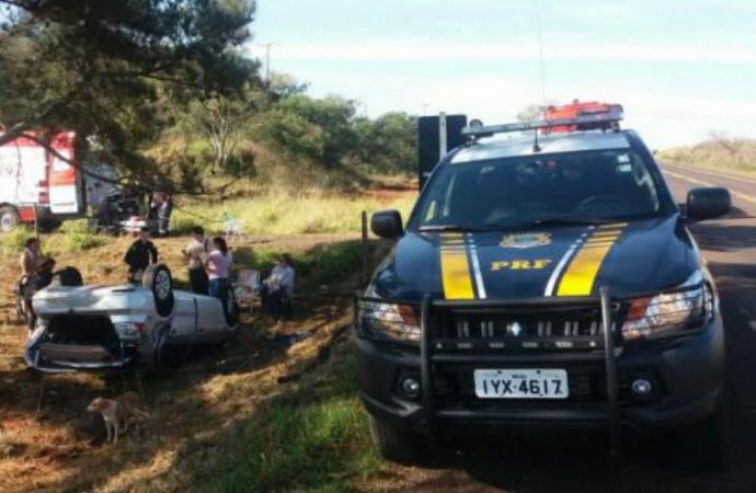 Três idosas ficam feridas após capotamento em São Borja. Saiba mais….