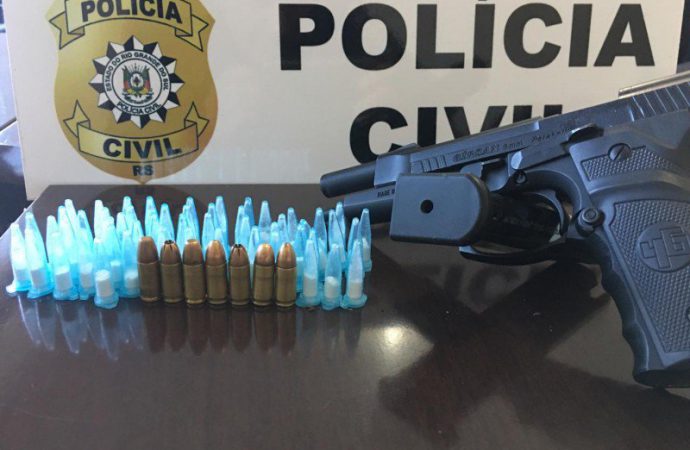 Policiais encontram arma, drogas e munições em condomínio no Fátima.