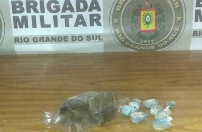 Brigada Militar apreende adolescente por tráfico de drogas em Gravataí