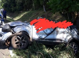 ATUALIZANDO: Acidente com morte na BR 386 na divisa de Triunfo x Montenegro.