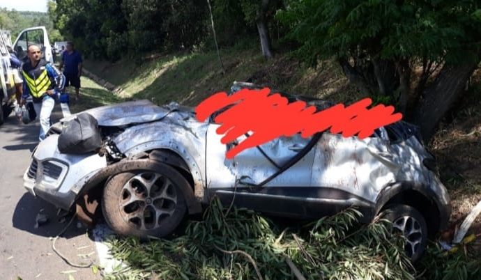 ATUALIZANDO: Acidente com morte na BR 386 na divisa de Triunfo x Montenegro.