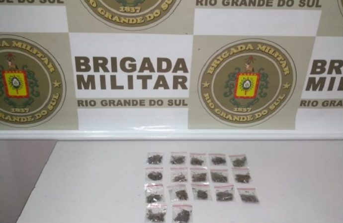 Brigada Militar 17°BPM de Gravataí, prende por tráfico de drogas