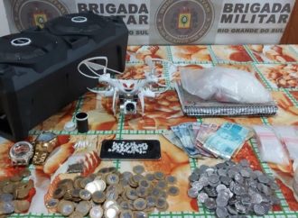 34ºBPM prende homem por tráfico de drogas