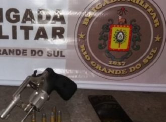 19ºBPM prende indivíduo por porte ilegal de arma em Porto Alegre