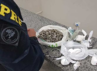 PRF prende traficantes com mix de drogas na BR 386 em Montenegro