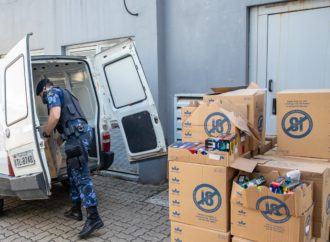 Guarda Municipal De Canoas, prende dupla com carga de cigarros roubada e carro clonado