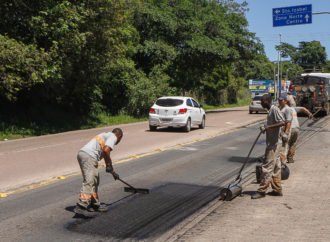 Operação Tapa-Buracos atendeu 34 vias na última semana