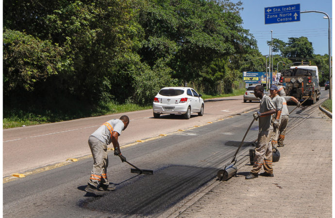 Operação Tapa-Buracos atendeu 34 vias na última semana