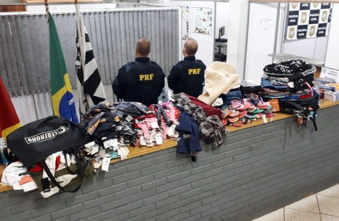 Presa na Freeway quadrilha que furtou mercadorias de lojas em Santa Catarina