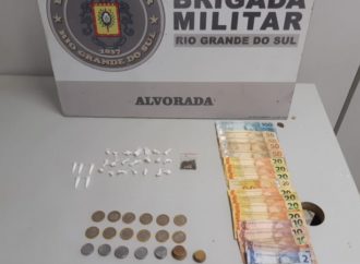 Brigada Militar apreende adolescente por tráfico de drogas