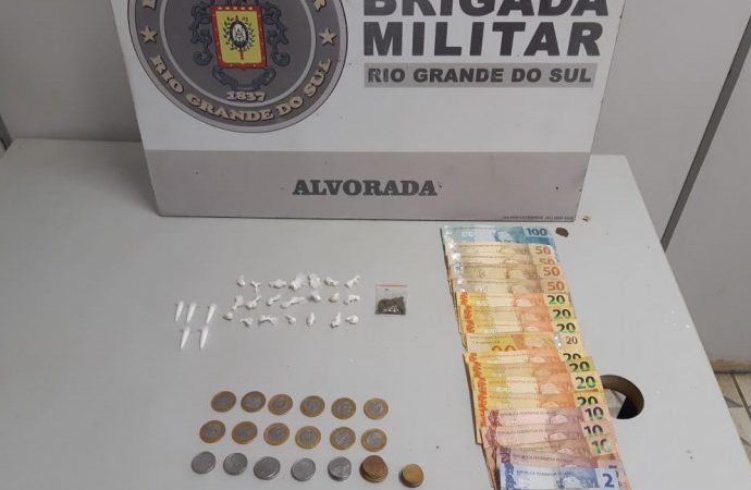 Brigada Militar apreende adolescente por tráfico de drogas