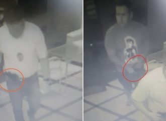 VÍDEO: E imagens mostram dupla levando corpo de apartamento na Marcílio Dias