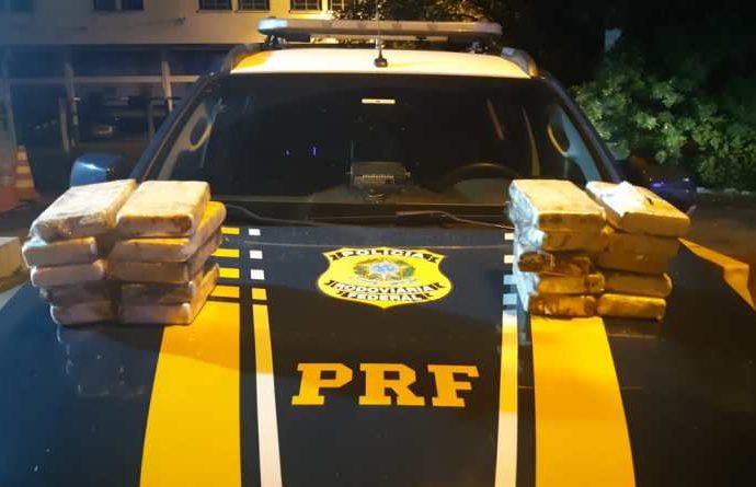 PRF prende traficante com 20 kg de cocaína escondidos em compartimento oculto de veículo