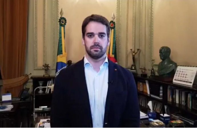 URGENTE VÍDEO: Governador Eduardo Leite decreta fechamento do comércio em todo o Estado do Rio Grande do Sul