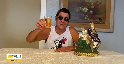 Zeca Pagodinho Entra Ao Vivo Com Cerveja Em Telejornal E Movimenta A