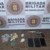 Brigada Militar – Prisão por porte ilegal de arma de fogo e tráfico de drogas