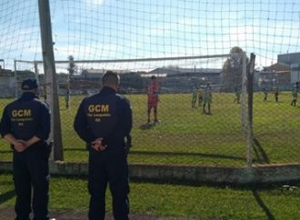 Por causa da pandemia, partida de futebol é encerrada na Região Metropolitana