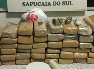 Brigada prende casal com quase 40 quilos de maconha, em Sapucaia do Sul