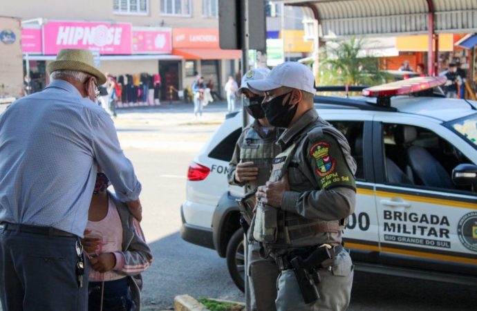 Criança é encontrada perdida pela BM em Sapucaia