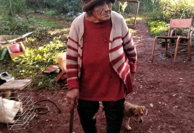 Rede do Bem da Brigada Militar doa casa a vózinha de 82 anos que morava em casebre
