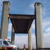 Após obras emergenciais, içamento do vão móvel da ponte do Guaíba volta a ocorrer em Porto Alegre