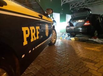 PRF prende casal de traficantes com mais de 50 quilos de maconha em Pelotas