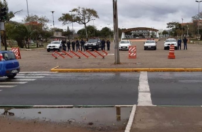 ATENÇÃO: Praças no centro da cidade de Alvorada serão isoladas nos finais de semana