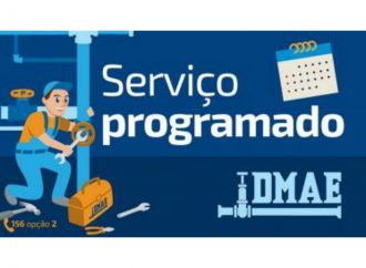 Dmae informa os próximos serviços programados