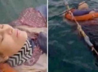 Desaparecida há dois anos, ela ficou 8 horas em alto mar aonde foi resgatada
