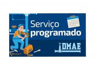 Dmae divulga agenda de serviços programados na semana