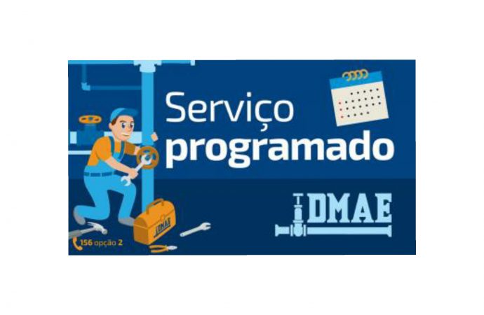 Dmae divulga agenda de serviços programados na semana