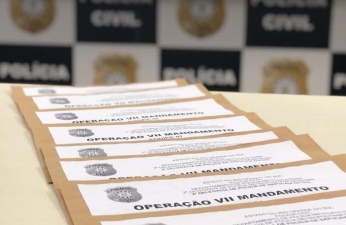 Operação VII Mandamento é deflagrada contra crimes patrimoniais e tráfico de drogas em Sapucaia do Sul