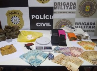 Homem é preso e adolescente é apreendido pela Polícia Civil