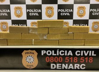 13 quilos de maconha são apreendidos em Porto Alegre