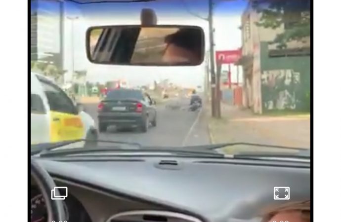 VÍDEO: Motorista que atropelou ciclista na BR 116 em Canoas é preso após fuga..