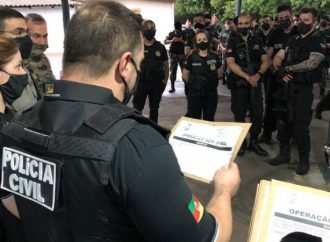 Polícia Civil em ação, Operação Sem Sinal é deflagrada