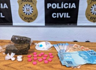 Dois são presos por tráfico de drogas em posto de combustíveis no litoral