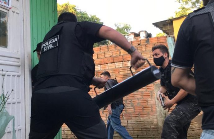 OPERAÇÃO: Polícia Civil e Brigada Militar em ação contra o roubo de veículos