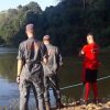 Bombeiros voluntários encontram corpo de homem desaparecido em rio