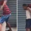 [Vídeo] Jovens espancam morador de rua que dormia e gravam vídeo Atenção: o vídeo contém cenas de violência