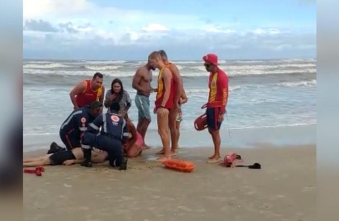 Afogamento em balneário de Santa Terezinha em imbé deixa um morto