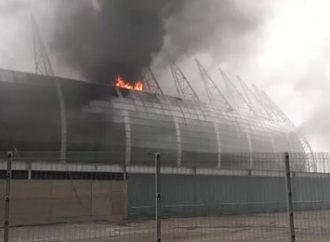 Incêndio atinge parte da Arena Castelão, no Ceará; veja vídeo