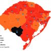 RS volta a apresentar bandeira preta no primeiro mapa prévio de 2021