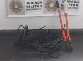 Criminoso é preso por roubo de cabos de energia elétrica no Centro