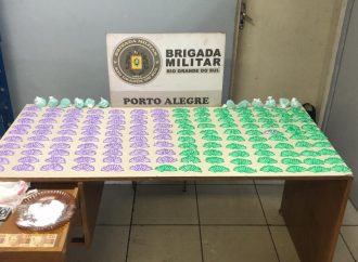 Trio é preso por tráfico de drogas em Porto Alegre