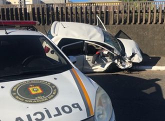 Criminoso que roubou e capotou carro em Canoas estava na rua há 4 meses