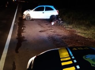 Motociclista morre após colisão frontal com carro na BR-386