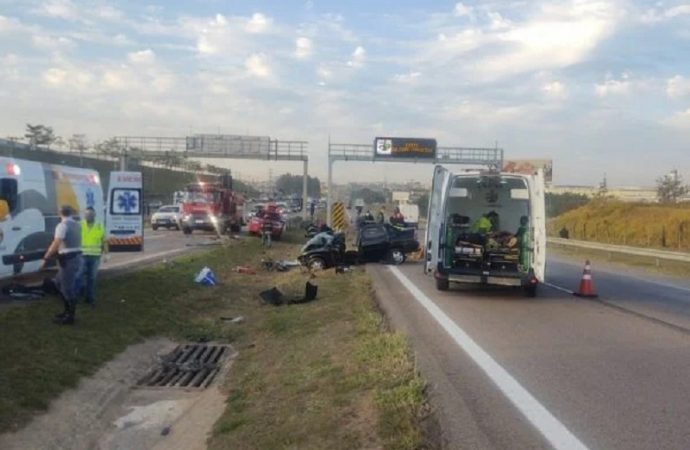 Idosos são atropelados atravessando via para reconhecer sobrinha morta