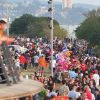 Sol e calor geram grandes aglomerações em parques e orla de Porto Alegre